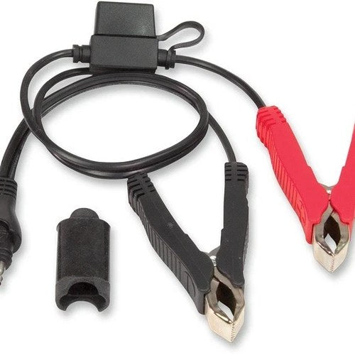 TecMate OptiMate Fused Sae to Alligator Clip Charge Cable