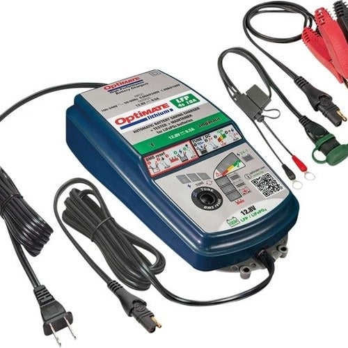 TecMate OptiMate Lithium Lfp 4S 10A Battery Charger/Maintainer