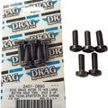 Drag Specialties Rotor Bolt Kit for Cast Wheel Front Black 5-Pack