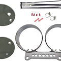HardDrive Dual Gauge Mount Bracket Kit Chrome Harley Davidson Sportster/Dyna
