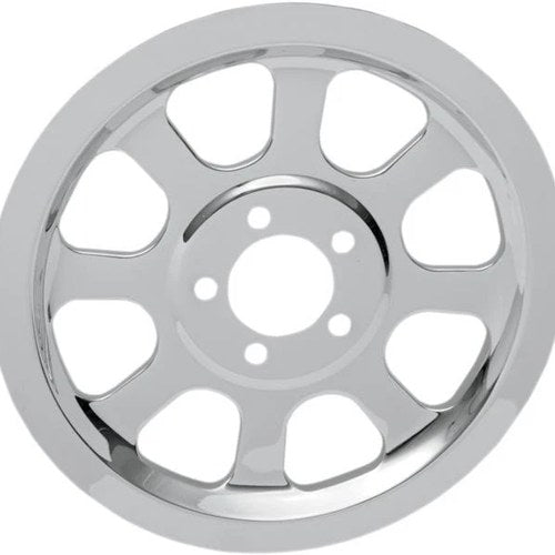 DS Chrome Outer Rear Pulley Insert 70T Harley Davidson 142810