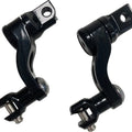 Drag Specialties Adjustable Passenger Peg Mount Gloss Black