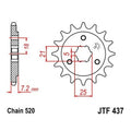 JT Front Sprocket 520 16T #JTF437.16 fits Suzuki DR650S/DR650SE/SP600