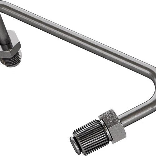 Goodridge Universal Brake Adapter S-Bend 3/8"-24 Unf Silver