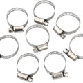 Parts Unlimited Replacement Engine Guard Cruise Board Clamps 8 Pack #145493