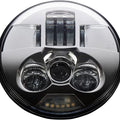 Custom Dynamics ProBEAM LED Headlamp Chrome #PB-7-C Harley Davidson