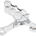 Arlen Ness Tech 6 Piston Rear Brake Caliper with Mounting Bracket Chrome #02-302