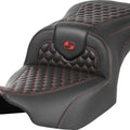 Saddlemen RoadSofa HC Seat Red Stitch Harley Davidson Road Glide/Street Glide