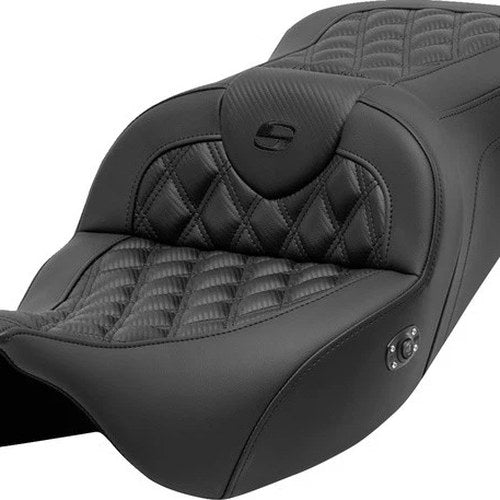 Saddlemen Heated RoadSofa LS/CF Seat #284900 Harley Davidson