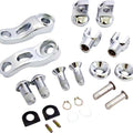 Drag Specialties Adjustable Passenger Peg Mount Kit Chrome