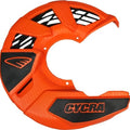 Cycra Tri-Flow Front Brake Disc Cover Orange