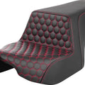Saddlemen Step-Up HC Seat Red Stitch Harley Davidson Road Glide/Street Glide