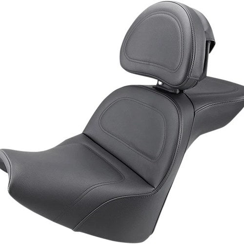 Saddlemen Explorer Seat With Backrest #284069 Harley Davidson