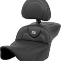 Saddlemen RoadSofa CF Ext. Reach Seat With Backrest #284823 Harley Davidson