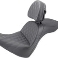 Saddlemen Explorer LS Seat With Backrest #284071 Harley Davidson