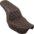 Saddlemen Step-Up LS Seat Brown #283767 Harley Davidson Dyna