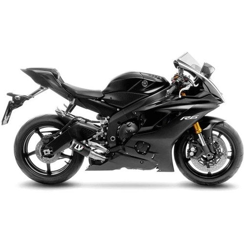Leo Vince LV Corsa Slip-On Muffler Carbon Fiber/Stainless for Yamaha YZF-R6