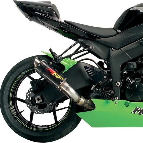 Hotbodies Mgp Slip-On Muffler Carbon Fiber for Kawasaki Ninja ZX-6R 2009-2012