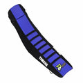 Dcor Ribbed Seat Cover Black/Blue/Black #30-50-475 for Yamaha YZ450F/YZ250F