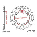 JT Steel Rear Sprocket 520 48T #JTR706.48 Aprilia Rxv 4.5/RXV 5.5 2006-2012
