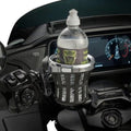 Ciro Gen 2 Drink Holder With Perch Mount Black/Chrome/Black