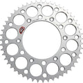 Renthal 520 Ultralight Aluminum Rear Sprocket 52T Silver #224U-520-52GPSI