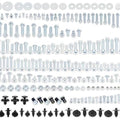 Bolt Motorcycle Hardware Pro Pack Japanese Sportbike 250-Piece Kit