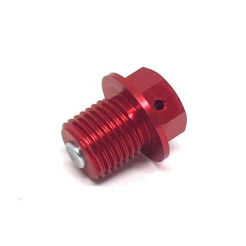 Zeta Magnetic Drain Plug Red fits Yamaha/Honda R6/VMX1700/XSR900/CB1100/CB1100
