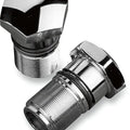 DS Upper Fork Tube Caps Chrome Harley Davidson 139078