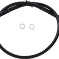 DS Black Vinyl Front Upper ABS Brake Line Kit 27-1/4" +4" Black #212115