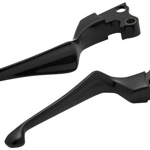 Kuryakyn Boss Blades Lever Set Black #1847 Harley Davidson