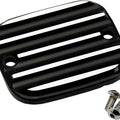 Joker Machine Finned Front Brake Master Cylinder Cover Black/Silver #951019-2