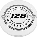 Custom Engraving 128 Cvo Points Cover Chrome #128-10-63 Harley M8