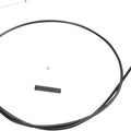 DS Black Vinyl Alternate Length Throttle Cable 56" Black #211816