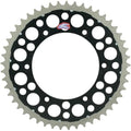 Renthal 520 TwinRing Rear Sprocket 48T Black #1500-520-48GPBK fits Yamaha/Honda