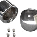 Colony Domed Axle Covers Rear Chrome #2725-2 Harley Davidson Sportster