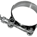 Shindy Stainless Steel Heavy-Duty T-Bolt Exhaust Clamp 1.94"-2.18"