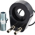 Jagg Oil Filter Adapter Satin Black #4900 fits Yamaha Bolt