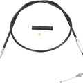 Drag Specialties Black Vinyl Throttle Cable 44" Black #211718 Harley Davidson