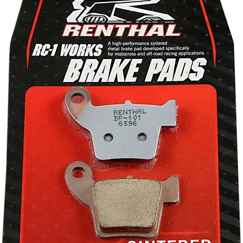 Renthal RC-1 Works Brake Pads Rear Honda Crf 450/CRF 250/CRF 150/CR125R/CR250R