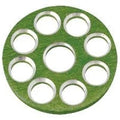 Bolt Motorcycle Hardware Anodized Works Tank Washer M6 x 25mm Green