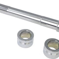 Drag Specialties Front Axle Kit 1"D x 10" Chrome #264557 Harley Davidson
