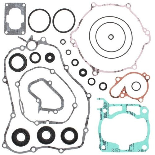 Vertex-Winderosa Complete Gasket Kit with Oil Seals for Yamaha YZ125 2005-2021