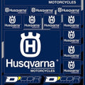Dcor Universal Decal Sheet Husqvarna
