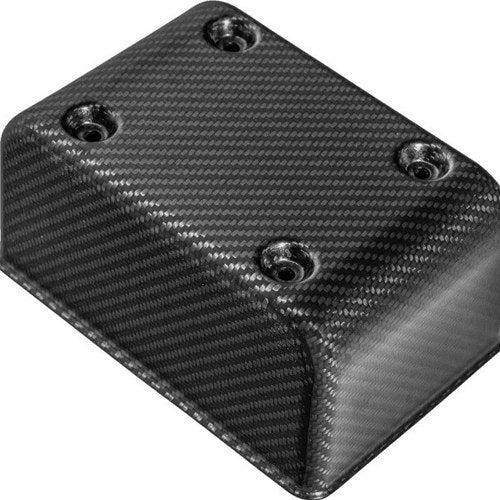 Saddlemen Carbon Fiber Fuse Box Cover Matte Black Harley Davidson Dyna