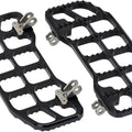 Joker Machine Serrated Floorboards Driver Black #08-640-1B Harley Davidson