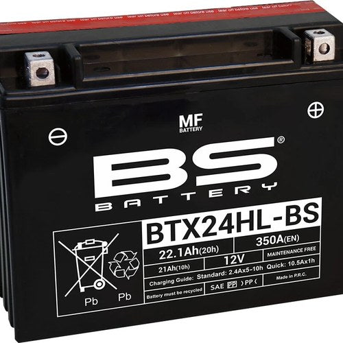 BS Battery Maintenance Free Battery BTX24HL-BS #300630