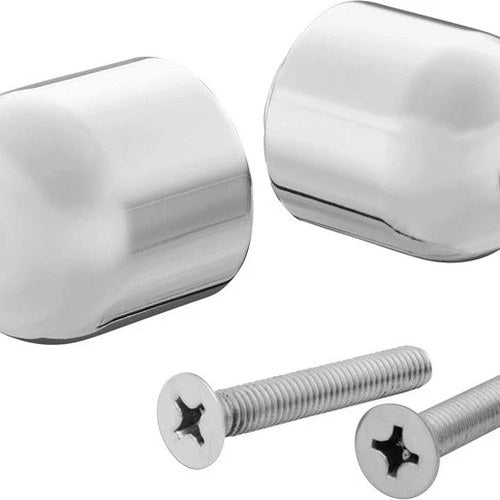 Show Chrome Bar End Weights Chrome #41-181A Can-Am