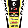Factory Effex Rear Fender Graphics Kit Yellow #19-32410 fits Suzuki RM85/RM80