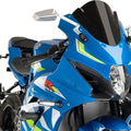 Puig 3mm Z Racing Windscreen Black for Suzuki GSX-R1000/GSX-R1000R 2017-2019